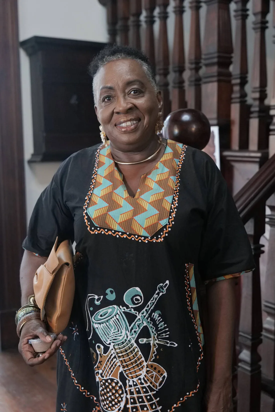 Akong Gilda Mother of Marc Afumbom, current beneficiary of Ndichia Foundation.