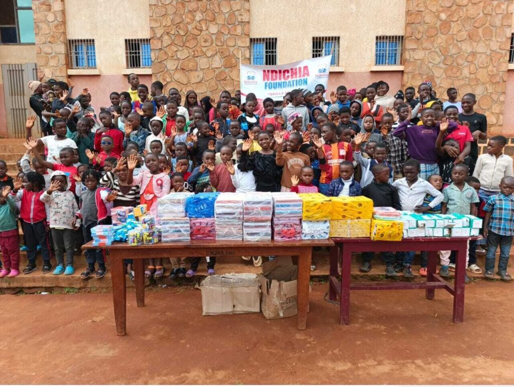 Ndichia Foundation supporting inclusive education for vulnerable children in Cameroon classrooms
